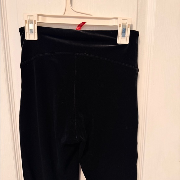 SPANX Women's Black Velvet Leggings - Picture 5 of 5